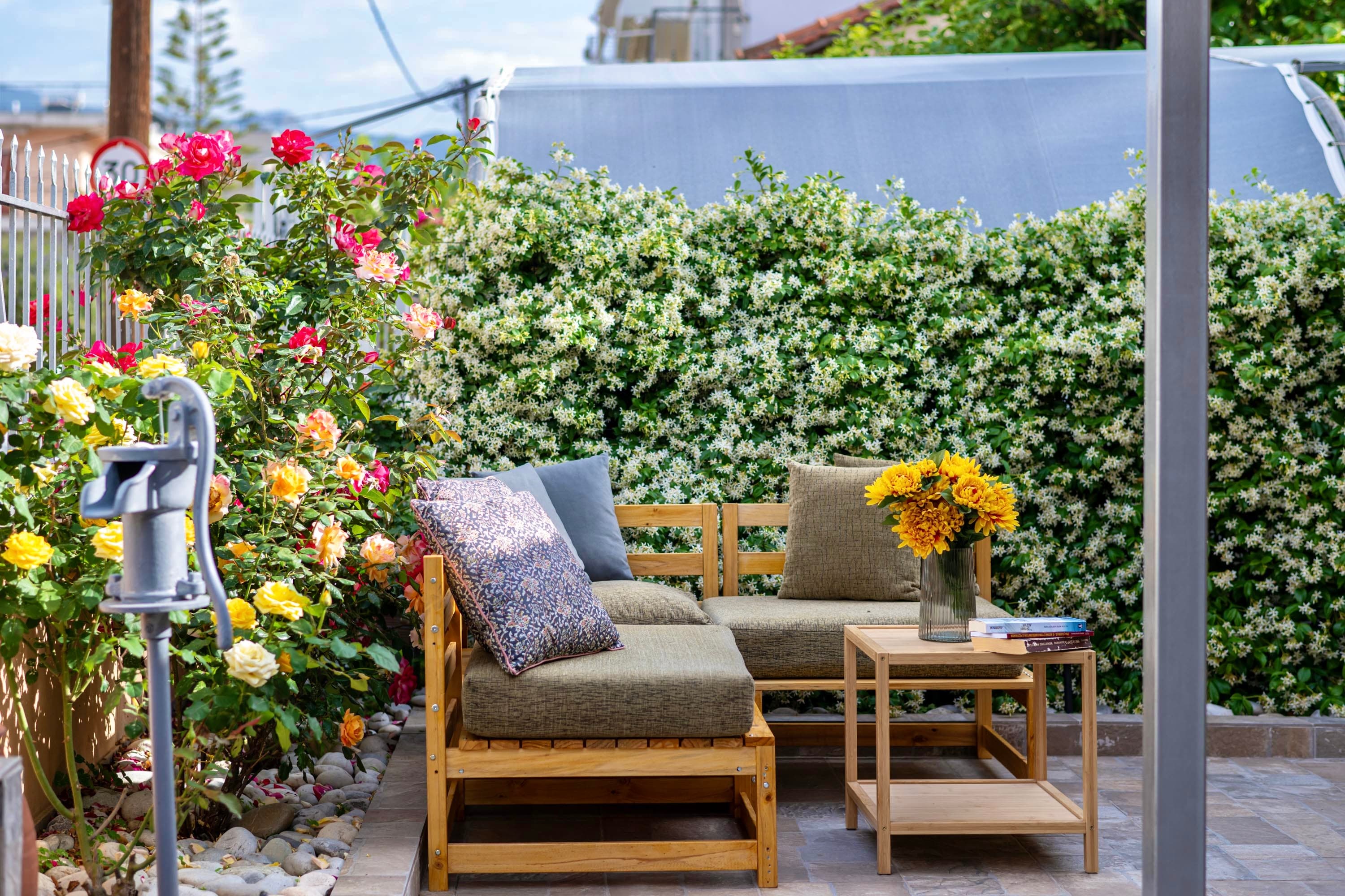 Outdoor relaxation area